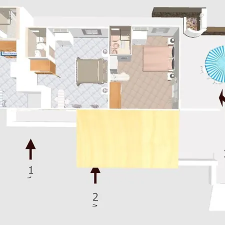 Maridea - Ondine شقة *